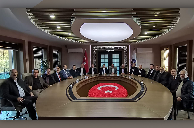 KARDEŞ ODAMIZ POLATLI TİCARET ODASI 'NA ZİYARETTE BULUNDU.