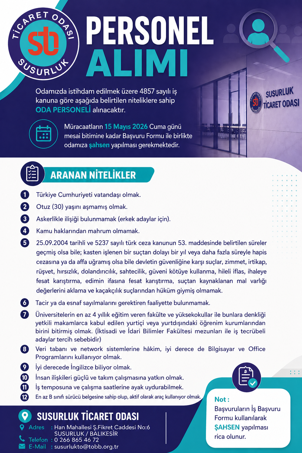 Personel Alımı